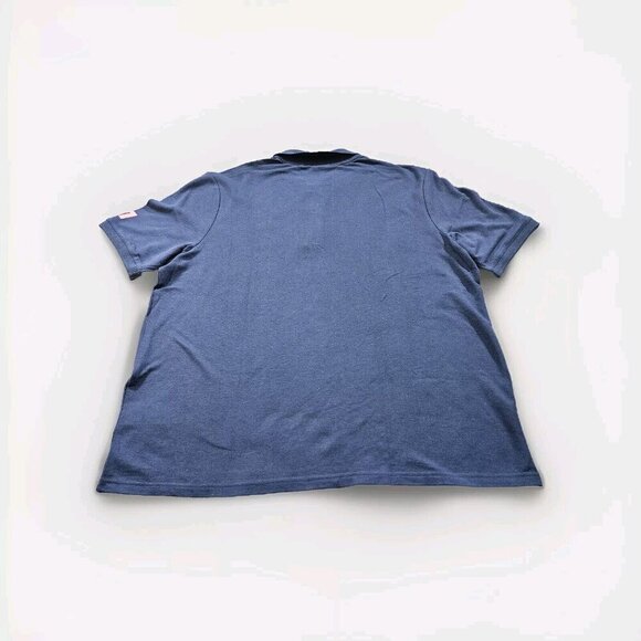 Puma Red Bull Racing T Shirt Mens XL Navy Blue Polo Sergio Perez F1 SP11 Logo - Picture 2 of 13